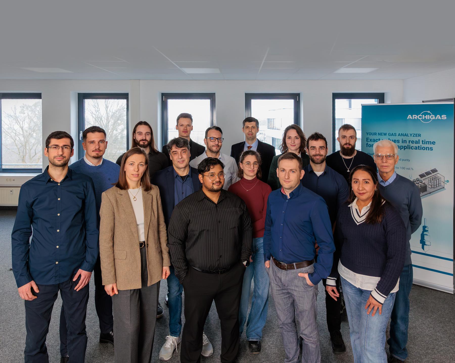 Team-Foto der Archigas GmbH